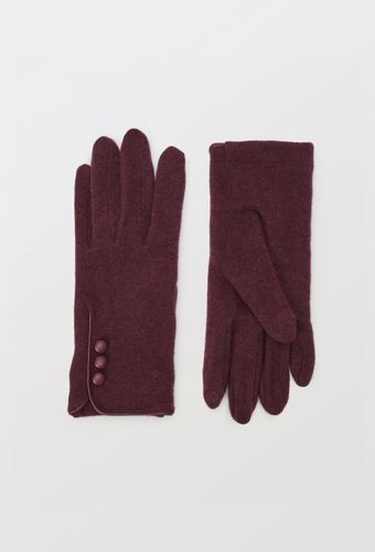 Gants tactiles à boutons contenant de la laine - MONOPRIX - Modalova