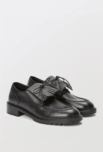 Derbies à franges en cuir - MONOPRIX PREMIUM - Modalova