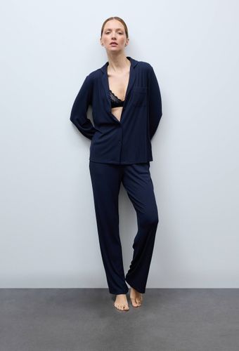 Pantalon de pyjama en modal côtelé - MONOPRIX - Modalova