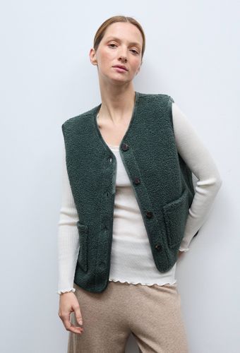 Veste sans manches en sherpa - MONOPRIX - Modalova