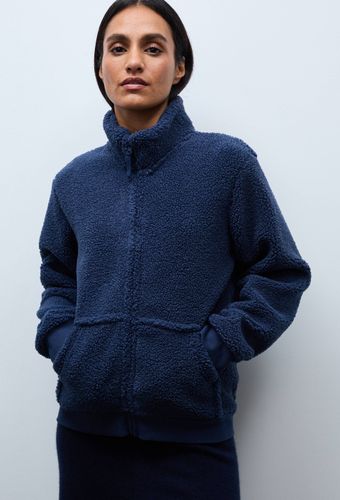 Veste zippée col montant en sherpa - MONOPRIX - Modalova