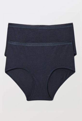Lot de 2 culottes maxi en coton - MONOPRIX - Modalova