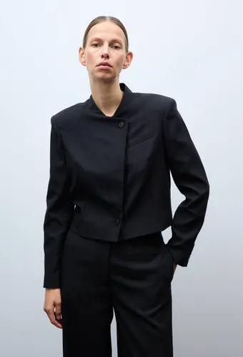 Veste blazer manches longues unie - MONOPRIX - Modalova