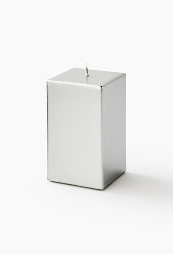 Bougie carré fumeur laqué MM, 7,7x7,7xH12cm - MONOPRIX - Modalova