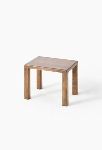 Banc en bois irrégulier, 60xH26cm - MONOPRIX - Modalova
