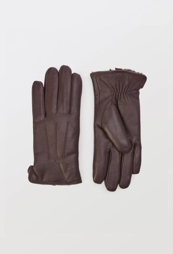 Gants fourrés en cuir - MONOPRIX PREMIUM - Modalova