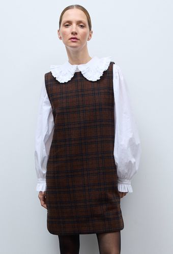 Robe courte sans manches contenant de la laine - MONOPRIX - Modalova