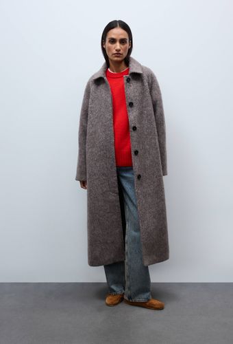 Manteau uni double boutonnage contenant de la laine - MONOPRIX PREMIUM - Modalova