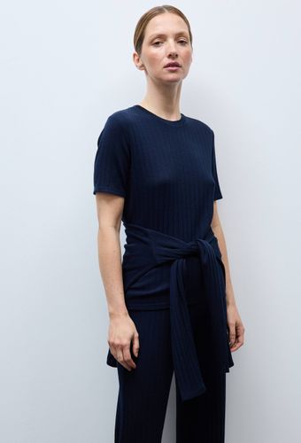 Pull uni en laine et soie - MONOPRIX - Modalova