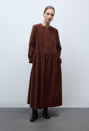 Robe longue unie en velours en coton BIO GOTS - MONOPRIX - Modalova