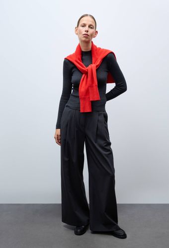 Pantalon large uni à pinces - MONOPRIX - Modalova