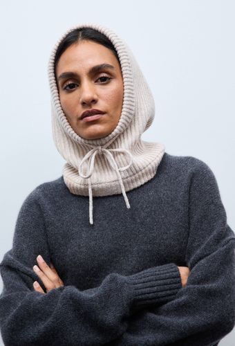 Cagoule côtelée en laine - MONOPRIX PREMIUM - Modalova