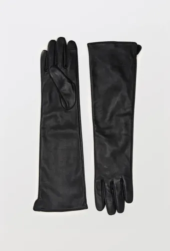 Gants longs tactiles en cuir - MONOPRIX PREMIUM - Modalova