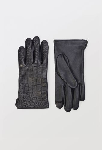 Gants en cuir imitation crocodile - MONOPRIX PREMIUM - Modalova