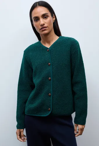 Veste manches longues en sherpa doublure tartan - MONOPRIX - Modalova