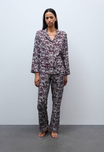 Pyjama en viscose imprimée - MONOPRIX - Modalova