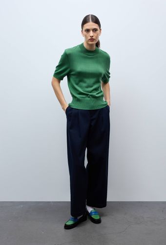 Pantalon à pinces en coton - MONOPRIX - Modalova