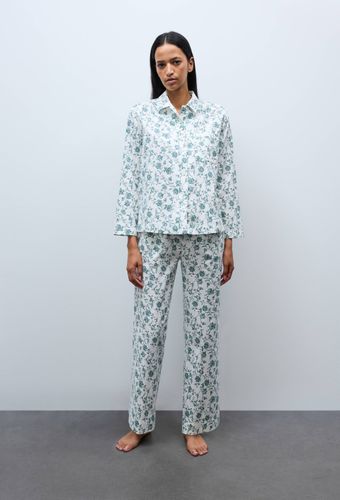 Pyjama imprimé en coton gratté - MONOPRIX - Modalova