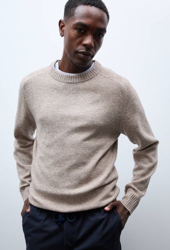 Pull col rond en laine - MONOPRIX - Modalova