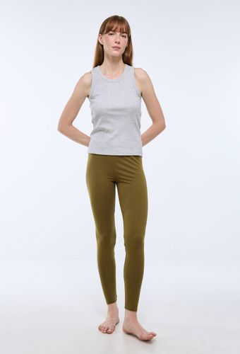 Legging uni en coton BIO GOTS - MONOPRIX - Modalova