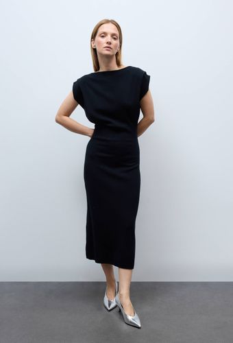 Robe midi sans manches contenant de la laine - MONOPRIX - Modalova