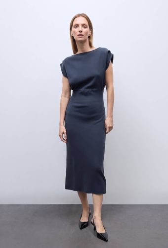 Robe midi sans manches contenant de la laine - MONOPRIX - Modalova