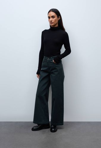 Pantalon large en coton - MONOPRIX - Modalova