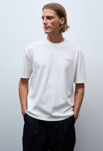 T-shirt manches courtes avec broderie et imprimé en coton BIO GOTS - MONOPRIX - Modalova