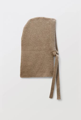 Cagoule côtelée contenant de la laine et du mohair - MONOPRIX PREMIUM - Modalova