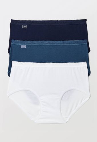 Lot de 3 culottes midi en coton - SLOGGI - Modalova