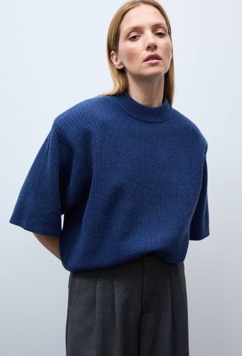 Pull manches coudes en laine avec épaulettes - MONOPRIX - Modalova