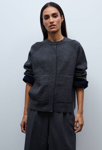 Cardigan manches longues à pressions en coton laine - MONOPRIX - Modalova