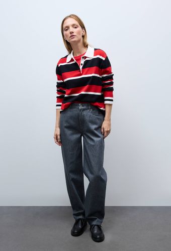 Jean barrel coupe barrel - MONOPRIX - Modalova