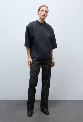 Pantalon droit à motifs en coton bio GOTS - MONOPRIX - Modalova