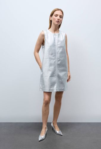 Robe courte unie en vinyle - MONOPRIX - Modalova