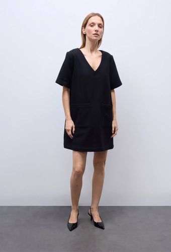Robes manches courtes unie contenant de la laine - MONOPRIX - Modalova