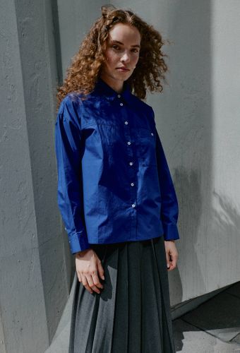 Chemise manches longues unie en coton BIO GOTS - MONOPRIX - Modalova