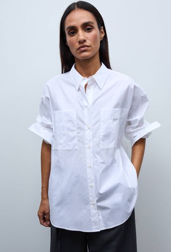Chemise unie avec manches longues en coton BIO GOTS - MONOPRIX - Modalova