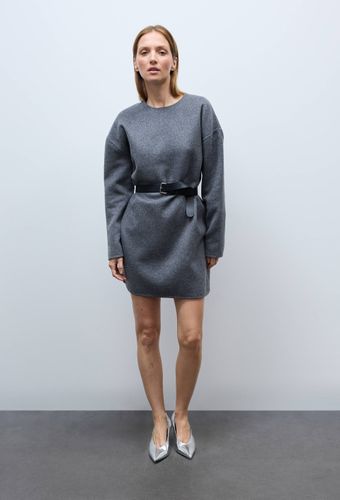 Robe manche longue courte contenant de la laine - MONOPRIX - Modalova