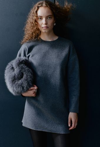 Robe manche longue courte contenant de la laine - MONOPRIX - Modalova