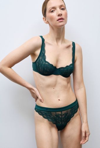 Tanga ANGELE en dentelle - MONOPRIX - Modalova