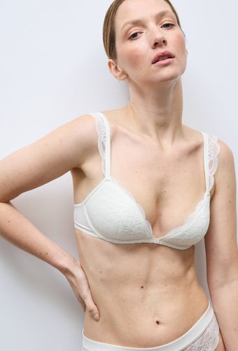 Soutien-gorge corbeille paddé ANGELE en dentelle - MONOPRIX - Modalova