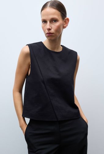 Top sans manches unie contenant du coton - MONOPRIX - Modalova