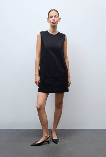 Robe courte unie sans manches contenant du coton - MONOPRIX - Modalova