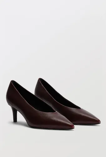 Escarpins à talon en cuir - MONOPRIX PREMIUM - Modalova
