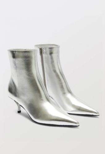 Bottines à talon en cuir - MONOPRIX PREMIUM - Modalova