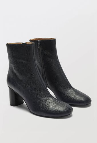 Bottines à talon en cuir - MONOPRIX PREMIUM - Modalova