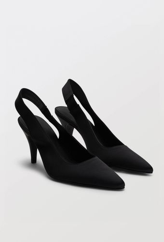 Slingback en satin - MONOPRIX - Modalova