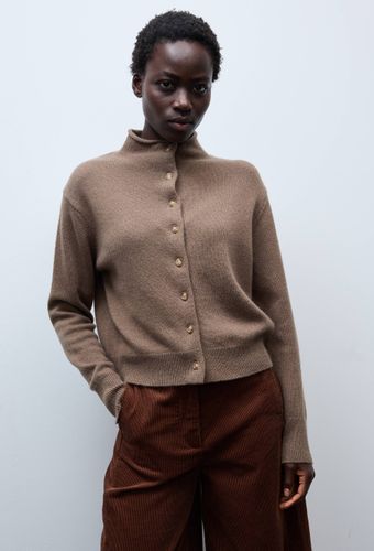 Cardigan à manches longues col cheminée en laine - MONOPRIX - Modalova