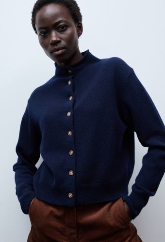 Cardigan à manches longues col cheminée en laine - MONOPRIX - Modalova